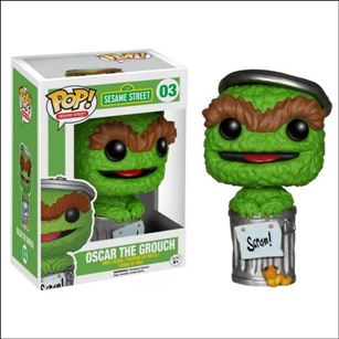 Pop! Sesame Street figure 3 Oscar the Grouch