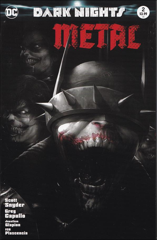 Dark Nights: Metal issue 2-M Francesco Mattina Spot-Color Cover