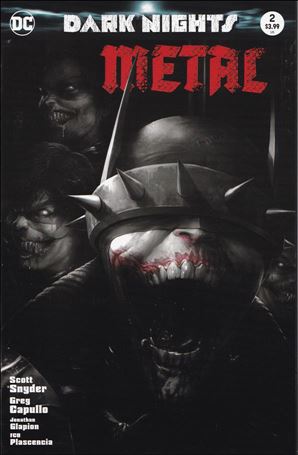 Dark Nights: Metal issue 2-M Francesco Mattina Spot-Color Cover