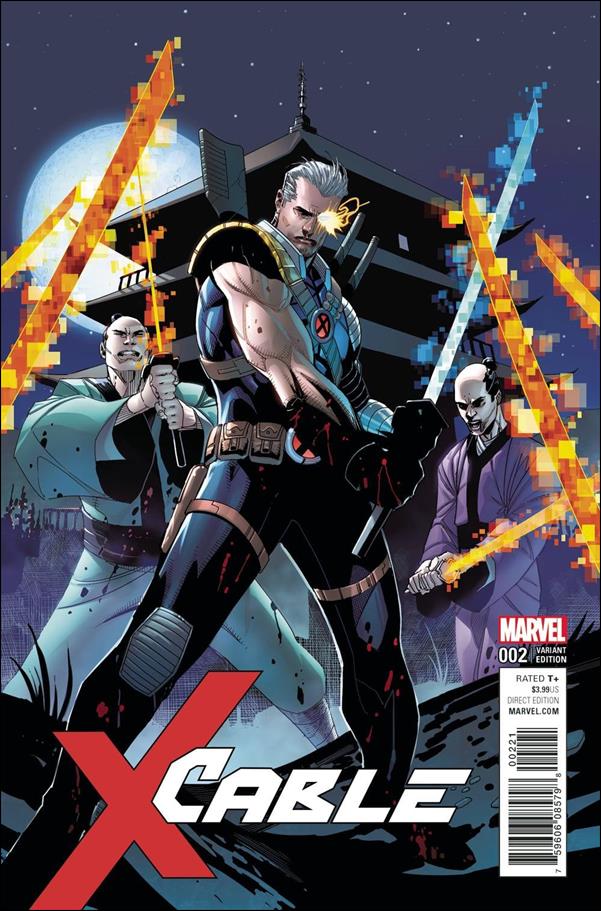Cable (2017) issue 2-B Jon Malin 1:25 Cover