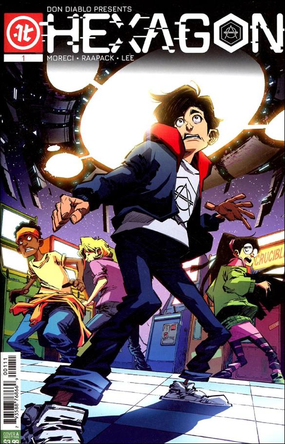 Hexagon issue 1 Jorge Corona Cover