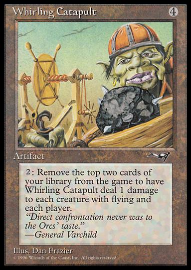 Magic the Gathering: Alliances (Base Set) card 136 Whirling Catapult