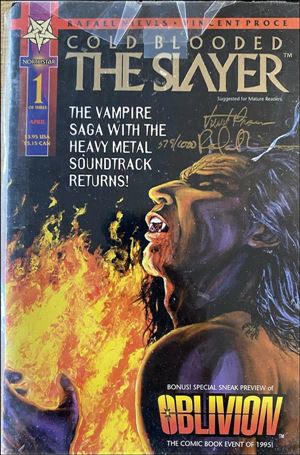 Cold Blooded: The Slayer issue 1-B Gold Foil Cover