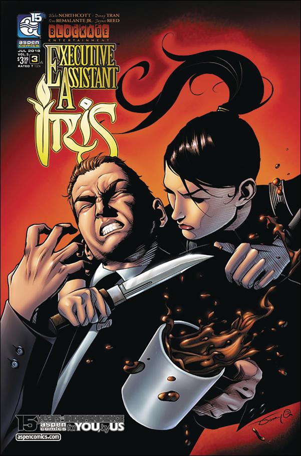 Executive Assistant: Iris (2018) issue 3 Donny Tran Cover