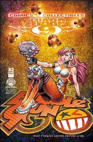 BubbleGun (2013) issue 1-D11 Mike Bowden Warp 9 Comics Cover 1/300
