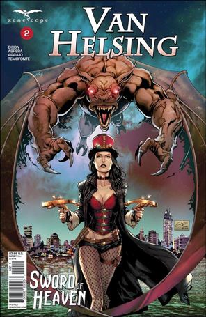 Van Helsing: Sword of Heaven issue 2 Edgar Salazar Cover