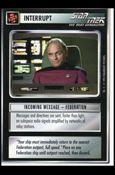 Star Trek: Premiere Unlimited (Base Set) card 120 Incoming Message – Federation 