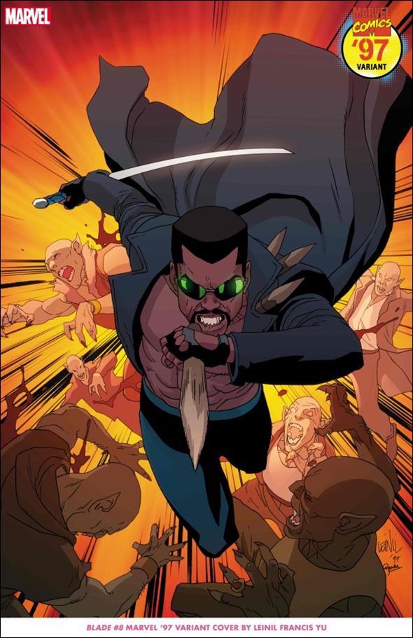 Blade (2023) issue 8-B Leinil Francis Yu Marvel '97 Cover