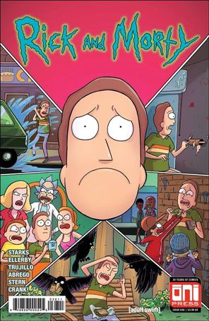 Rick and Morty (2015) issue 36 Marc Ellerby Cover