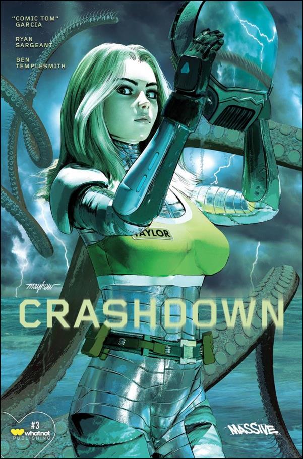 Crashdown issue 3-B Mike Mayhew Cover