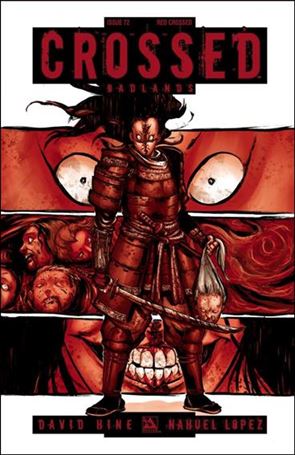 Crossed: Badlands issue 72-E Red Crossed Cover