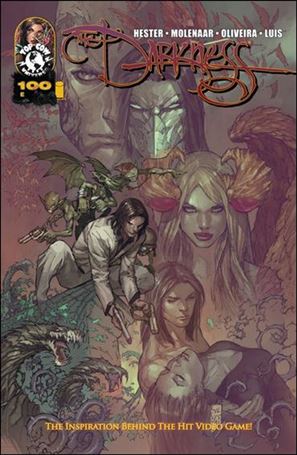 Darkness (1996) issue 100-E Marc Silvestri 1:25 Cover