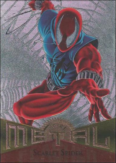 Marvel Metal (Parallel Flasher Set) card 75 Scarlet Spider