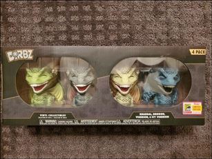 Dorbz Multi-Packs figure Nn23 Rhaegal/Drogon/Viserion/Icy Viserion (SDCC)