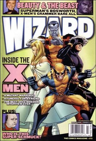 Wizard: The Comics Magazine issue 173-B John Cassaday Astonishing X-Men Cover