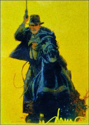 Indiana Jones Masterpieces (Foil Subset) card 8-C Gold Foil 1/99