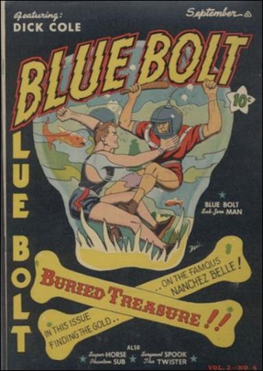 Blue Bolt (1941) issue 4