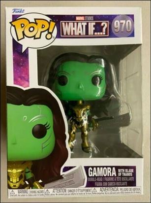 POP! Marvel figure 970 Gamora with Blade of Thanos