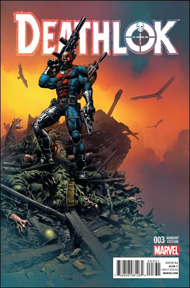 Deathlok (2014) issue 3-B Mike Deodato 1:25 Cover