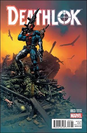 Deathlok (2014) issue 3-B Mike Deodato 1:25 Cover