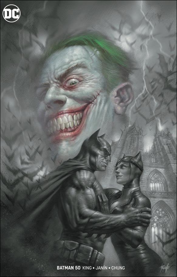 Batman (2016) issue 50-US Lucio Parrillo Scorpion/Clan McDonald B&W Cover