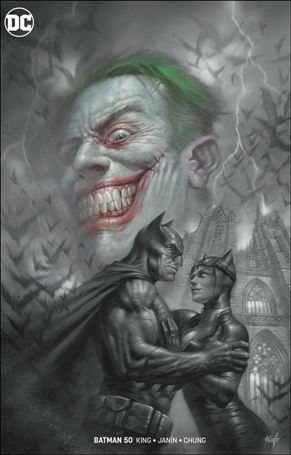 Batman (2016) issue 50-US Lucio Parrillo Scorpion/Clan McDonald B&W Cover