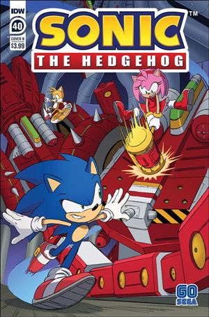 Sonic the Hedgehog (2018) issue 40-B Dan Schoening Cover
