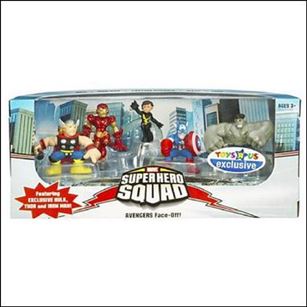 Marvel Super Hero Squad (Box Sets) figure 2 Avengers Face-Off! 5-Pack