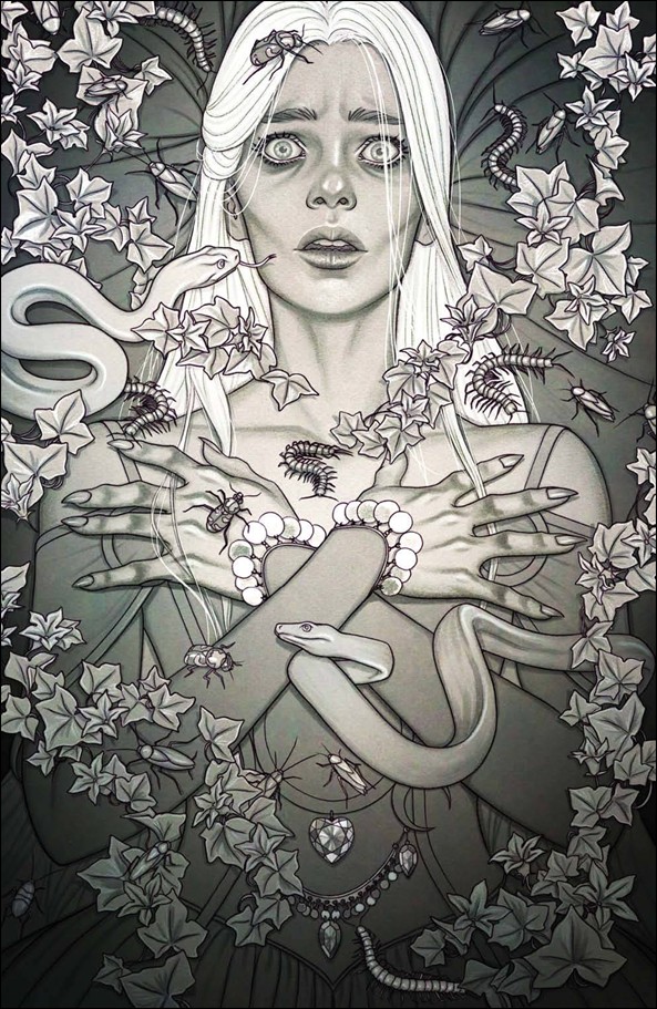 Briar issue 1-G Jenny Frison 1:75 Black and White Cover