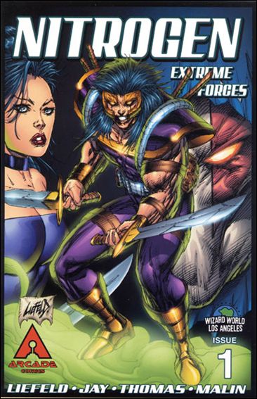 Nitrogen: Extreme Forces issue 1-B "Green Mist" Cover