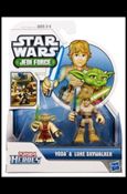Star Wars: Jedi Force Figures figure 5 Yoda & Luke Skywalker