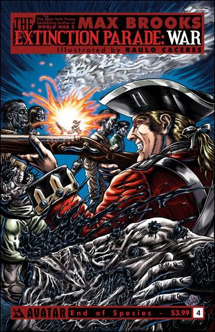 Extinction Parade: War issue 4-C End of Species Cover