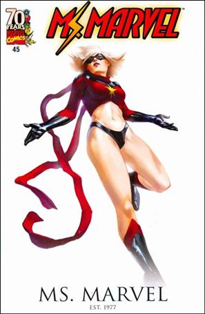 Ms. Marvel (2006) issue 45-B Marko Djurdjevic 70th Anniversary Cover