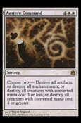 Magic the Gathering: Commander (Base Set) card 8 Austere Command