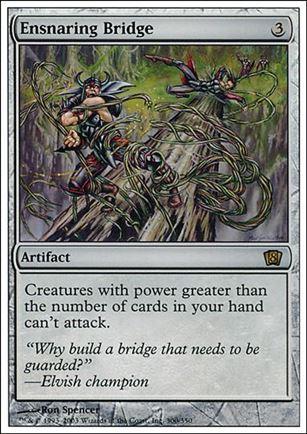 Magic the Gathering: 8th Edition (Base Set) card 300 Ensnaring Bridge