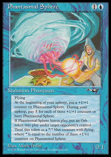 Magic the Gathering: Alliances (Base Set) card 32 Phantasmal Sphere
