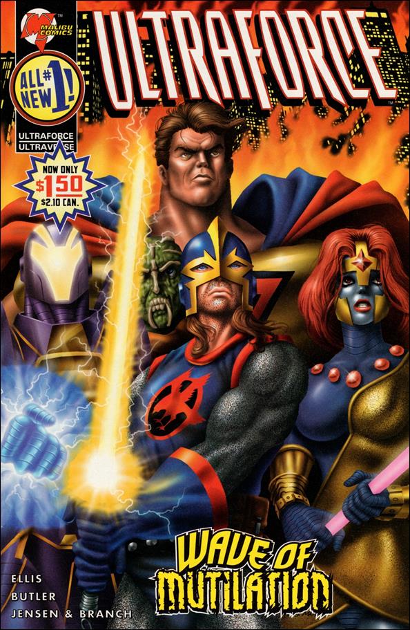 UltraForce (1995) issue 1-B Enhanced Art Cover