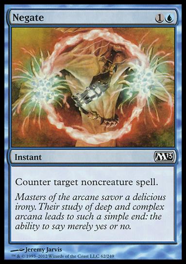Magic the Gathering: 2013 Core Set (Base Set) card 62 Negate