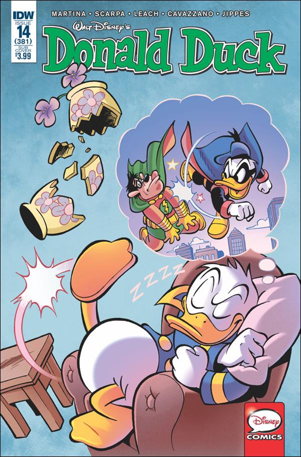 Donald Duck issue 14-B Arild Midthun Subscription Cover