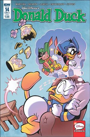 Donald Duck issue 14-B Arild Midthun Subscription Cover