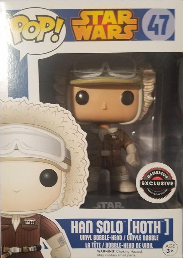 POP! Star Wars figure 47 Han Solo (Hoth) GameStop Exclusive