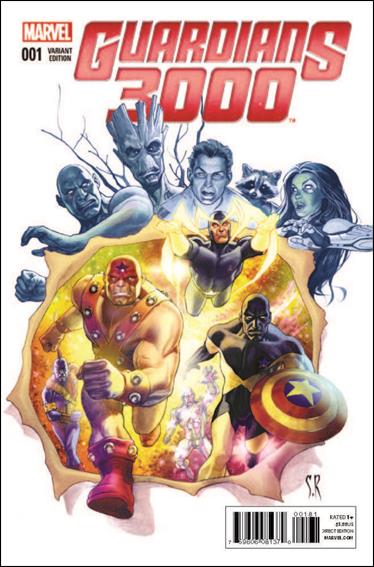 Guardians 3000 issue 1-H Stephane Roux New York Comic Con Cover