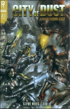 City of Dust  issue 2-C Lucio Parillo Cover