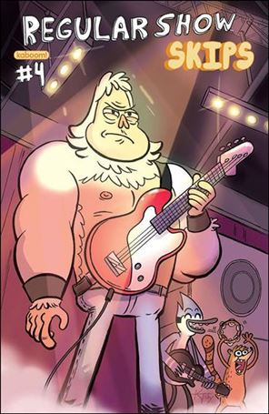 Regular Show: Skips issue 4-B Katie Shanahan Cover