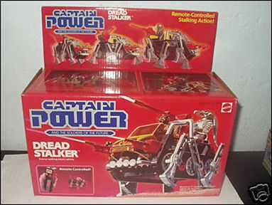 Captain Power and the Soldiers of the Future Vehicles and Playsets figure 8 Dread Stalker