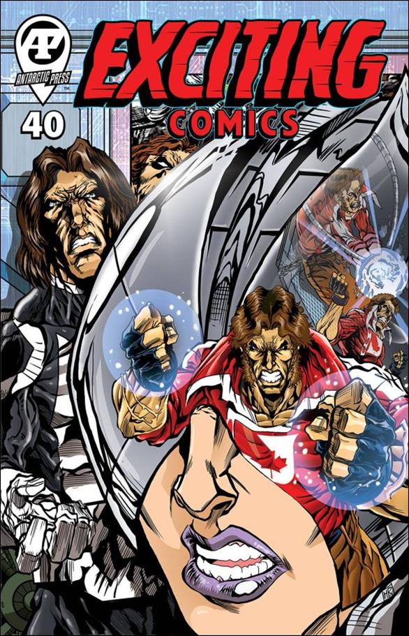 Exciting Comics (2019) issue 40 Hugh Rookwood Cover