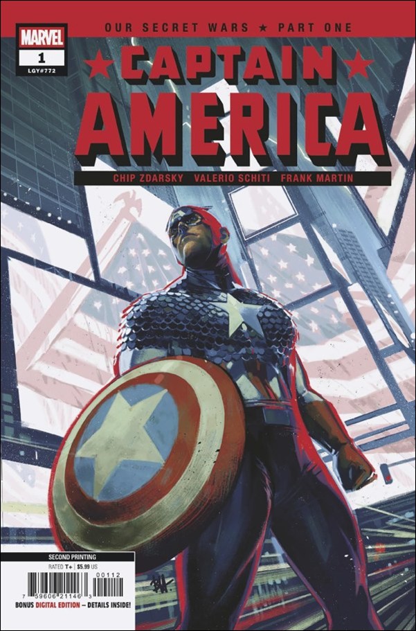 Captain America (2025) 1-O by Marvel