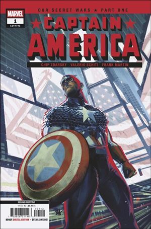 Captain America (2025) issue 1-O Ben Harvey Cover (Second Printing)