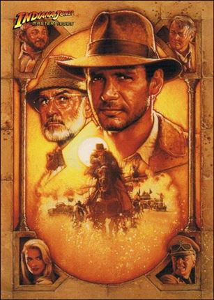 Indiana Jones Masterpieces (Base Set) card 61 IJ3: General Release One-Sheet