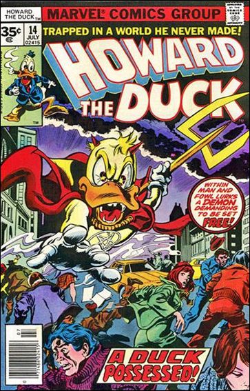 Howard the Duck (1976) issue 14-B 35 Cent Price Cover